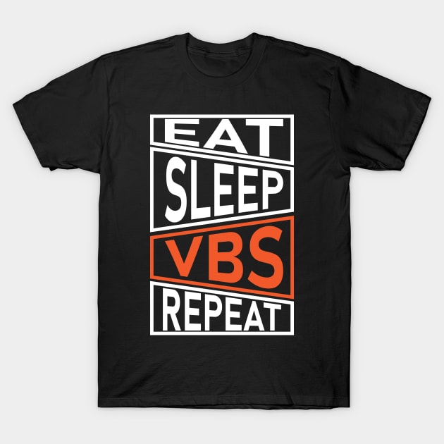 Orange VBS Design T-Shirt by Artman07